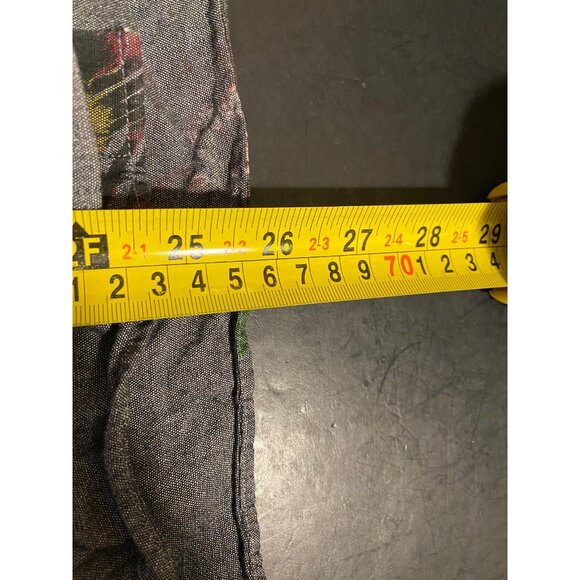 Stussy Hawaiian Shirt Floral Button Mens M Aloha Tropical Resort - Picture 5 of 5